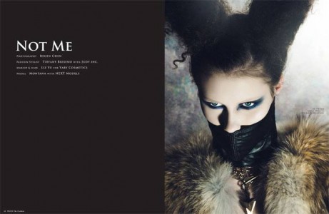 Photographer: Regen Chen
Hair & Makeup: Liz Yu
Tiffany Briseno Judy Inc.
Monteana Next Models